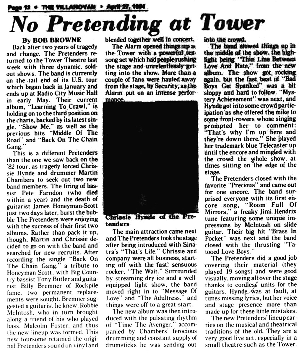 The Alarm Concert & Tour History (Updated for 2023) Concert Archives