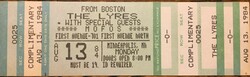 The Lyres / The Mighty Mofos on Aug 13, 1984 [418-small]