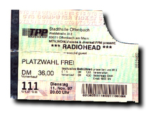 Radiohead on Nov 11, 1997 [599-small]