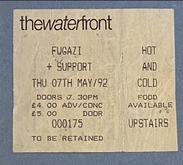 Fugazi / Leatherface / Goober Patrol on May 7, 1992 [811-small]