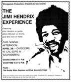 Jimi Hendrix / Buddy Miles Express / Blue Mountain Eagle on Apr 26, 1970 [958-small]