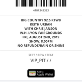 Keith Urban / Chris Janson on Aug 2, 2019 [328-small]