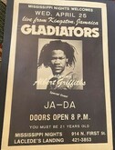 Gladiators featuring Albert Griffith / JA-DA on Apr 25, 1984 [585-small]