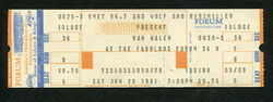 Van Halen  / The Fools on Jun 19, 1981 [668-small]