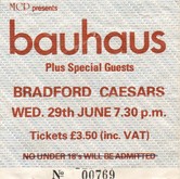 Bauhaus on Jun 29, 1983 [089-small]