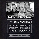 Letters to Cleo / Broken Baby on Nov 5, 2022 [131-small]