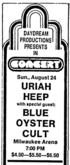 Uriah Heep / Blue Oyster Cult on Aug 24, 1975 [358-small]