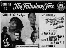 Al Jarreau / Joe Sample  / Roberta Flack / David Sanborn  / George Duke w/All Star Band on Aug 6, 2000 [360-small]
