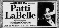 Patti LaBelle  / Michael Cooper on Jul 11, 1990 [424-small]