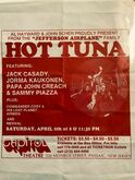 Hot Tuna / Commander Cody and His Lost Planet Airmen on Apr 8, 1972 [439-small]