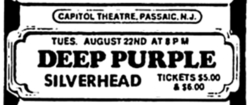 Deep Purple / Silverhead on Aug 22, 1972 [465-small]
