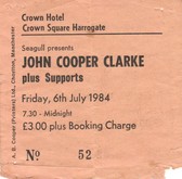 John Cooper Clarke on Jul 6, 1984 [158-small]