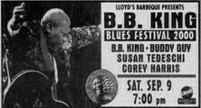 "B.B. King Blues Festival" / B.B. King / Buddy Guy / Susan Tedeschi / Corey Harris on Sep 9, 2000 [774-small]