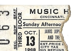 Janice Joplin w/  Big Brother And The Holding Company / James Gang / Sacred Mushroom on Feb 7, 1969 [879-small]