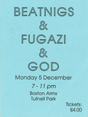 Fugazi / The Beatnigs on Dec 5, 1988 [193-small]