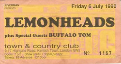 The Lemonheads / Buffalo Tom on Jul 6, 1990 [202-small]