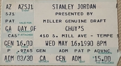 Stanley Jordan on May 16, 1990 [256-small]