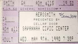 Joan Jett & The Blackhearts / Aerosmith on May 9, 1990 [316-small]
