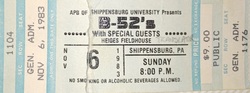 The B-52's on Nov 6, 1983 [322-small]