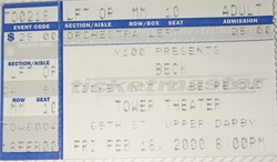 Beck on Feb 18, 2000 [335-small]