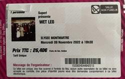 tags: Ticket - Wet Leg / Lava La Rue on Nov 9, 2022 [396-small]