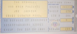 Joe Jackson on Sep 21, 1989 [717-small]