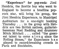 Jimi Hendrix / Soft Machine / Neal Ford & The Fanatics / Swiss Movement on Feb 15, 1968 [012-small]