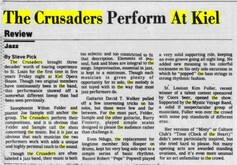 The Crusaders / Kim Fuller / Mystic Voyage Band on Oct 7, 1983 [317-small]