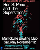 Ron S. Peno & The Superstitions / MD Horne / Fabels / Nothing But Dust on Nov 12, 2022 [632-small]