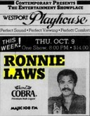 Ronnie Laws / Debra Laws / Joe Mulardi, Comedian on Oct 9, 1986 [723-small]