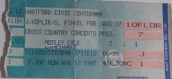 Motley Crue on Aug 17, 1987 [744-small]