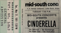 Cinderella / Lynch Mob / nelson on May 21, 1991 [879-small]