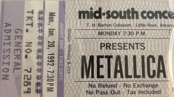 Metallica on Jan 20, 1992 [899-small]