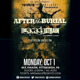 After the Burial / The Acacia Strain / Erra / Make Them Suffer / Bravura  on Oct 1, 2018 [900-small]
