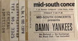 Damn Yankees / Slaughter / jackyl on Dec 4, 1992 [910-small]