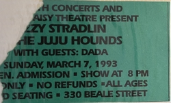 IZZY STRADLIN & THE JU JU HOUNDS / Dada on Mar 7, 1993 [915-small]
