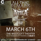 All That Remains / Attila / Escape the Fate / Sleep Signals on Mar 6, 2019 [928-small]