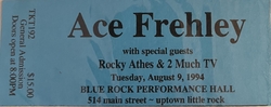 Ace Frehley / Rocky Athas / 2 much tv on Aug 9, 1994 [966-small]