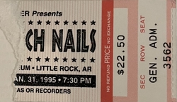 Nine Inch Nails / jim Rose circus on Jan 31, 1995 [991-small]