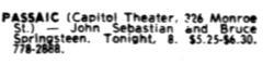 John Sebastian / Bruce Springsteen on Oct 18, 1974 [074-small]