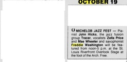 Tracer / Mae Wheeler / Freddie Washington on Oct 19, 1986 [120-small]