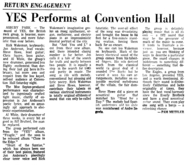 Yes / Eagles on Aug 12, 1972 [146-small]