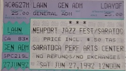 Newport Jazz Fest / Saratoga on Jun 27, 1992 [300-small]