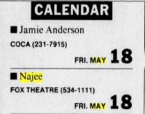 Najee / Randy Crawford / Alex Bugnon on May 18, 1990 [612-small]