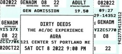 Dirty Deeds USA / Bad Marriage on Oct 8, 2022 [820-small]
