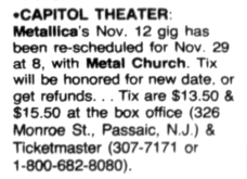 Metallica / Metal Church on Nov 12, 1986 [831-small]