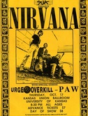 Nirvana / Urge Overkill / Paw on Oct 17, 1991 [489-small]