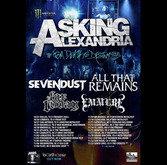 Asking Alexandria / All That Remains / Sevendust / For Today / Emmure on Nov 5, 2013 [914-small]