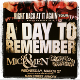 A Day To Remember / Of Mice & Men / Chunk! No, Captain Chunk! on Mar 27, 2013 [927-small]