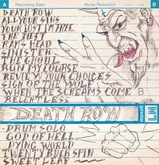 Joe Hasselvander's original artwork adorns the cassette cover of this show., Death Row / Hellion on Feb 1, 1982 [011-small]